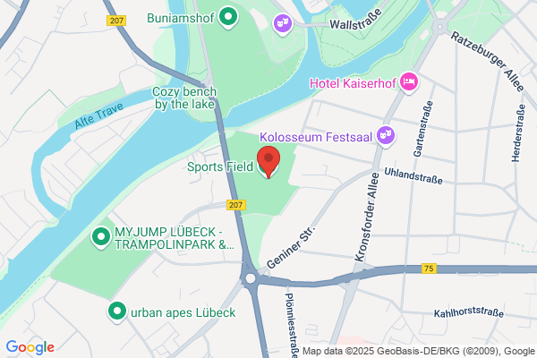 Volley i. d. Lübecker Turnerschaft