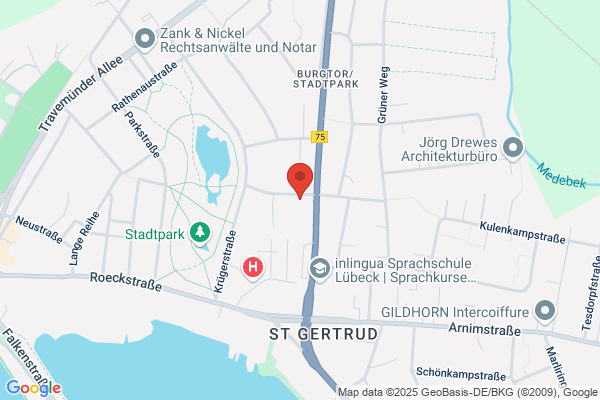 St. Gertrud Pastor Erik Asmussen Gemeindebüro