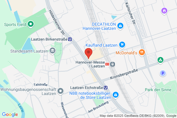 Enterprise Autovermietung und Transporter - Hannover-Messezentrum