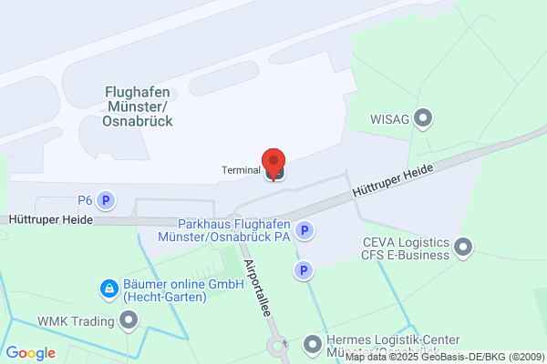 Volksbank im Münsterland eG, SB-Center Flughafen Münster-Osnabrück