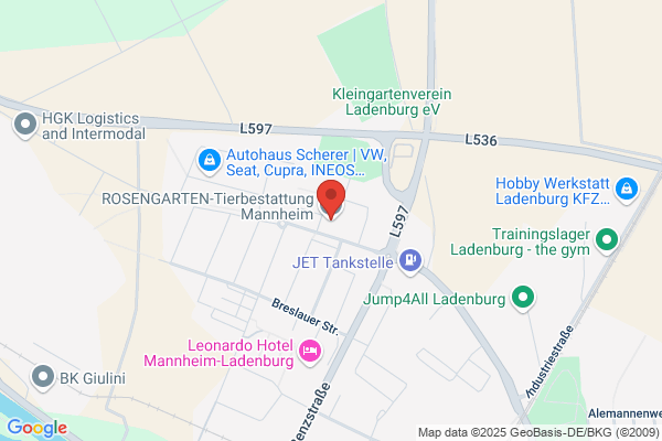ROSENGARTEN-Tierbestattung Mannheim