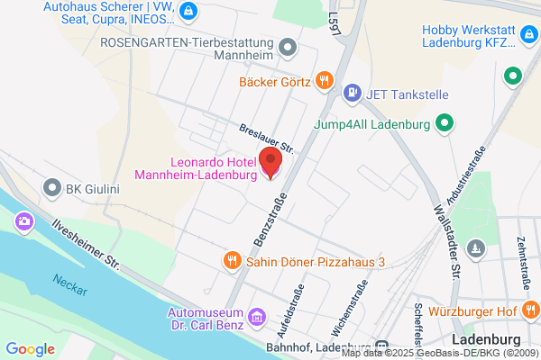 Hotel Leonardo Mannheim-Ladenburg