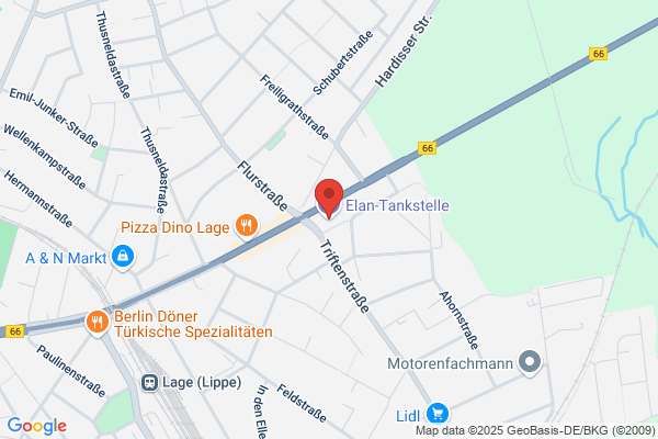 Elan-Tankstelle