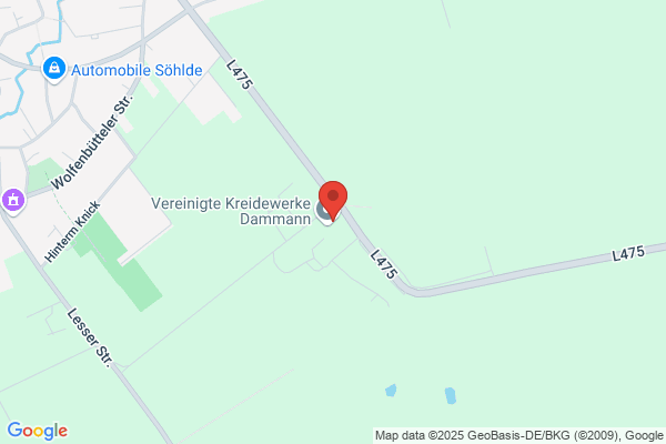 Vereinigte Kreidewerke Dammann KG Werk Schröder