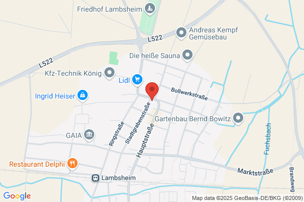 Geschlossene Geschäftsstelle