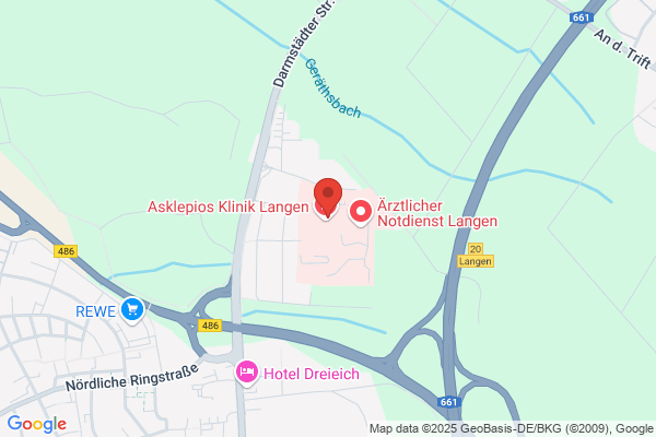 Asklepios Klinik Langen - Praxis für Radiologie und Nuklearmedizin - Closed