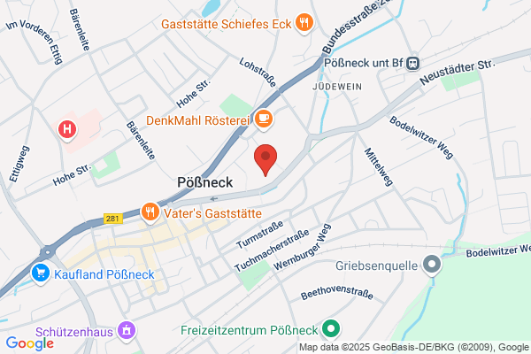 Stadtverwaltung Vermittlung Feuerwehr Pößneck