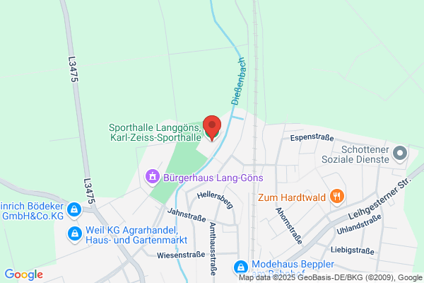 Gemeindeverwaltung Langgöns Karl-Zeiss-Sporthalle