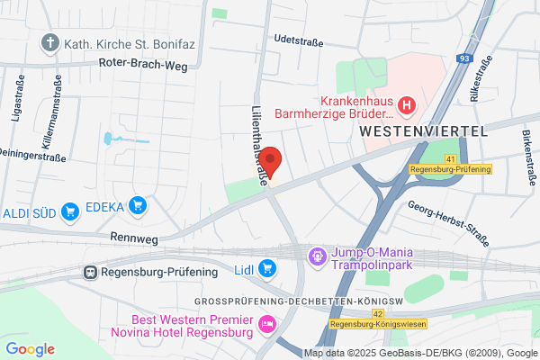 Volksbank Raiffeisenbank Regensburg-Schwandorf eG, Geschäftsstelle Regensburg West