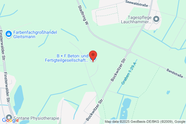 B + F Beton- und Fertigteilgesellschaft mbH Lauchhammer