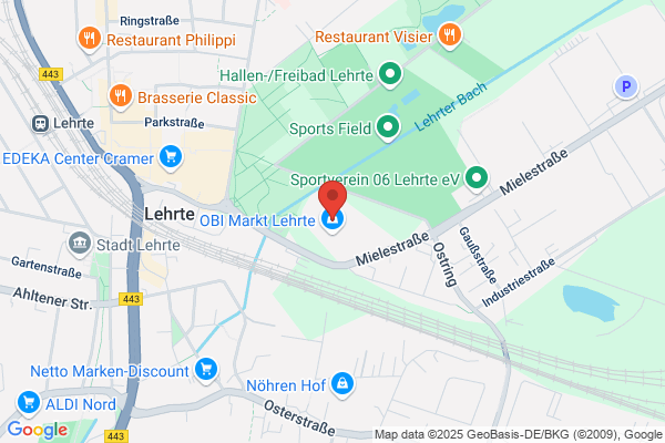 OBI Holzzuschnitt-Service im Markt Lehrte