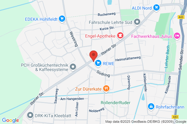 Volksbank eG Hildesheim-Lehrte-Pattensen, SB-Geschäftsstelle Iltener Straße